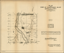 Southwest Map By U.S. Government Land Office