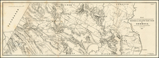 Southeast Map By U.S. Topographical Bureau