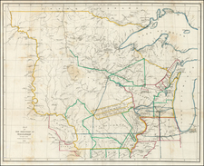 Midwest Map By David Hugh Burr