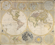 World and Celestial Maps Map By Samuel Dunn
