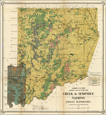 Antique Maps By United States Department Of The Interior