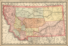 Plains and Rocky Mountains Map By Rand McNally & Company