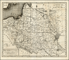 Europe, Poland, Russia and Baltic Countries Map By Mathew Carey