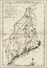 New England Map By Mathew Carey