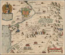 Holy Land Map By Thomas Fuller