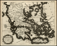 Turkey, Balearic Islands and Greece Map By Willelm & Jan  Goeree