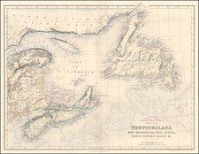 Canada Map By Archibald Fullarton & Co.