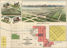 California Map By H.S. Crocker & Co.