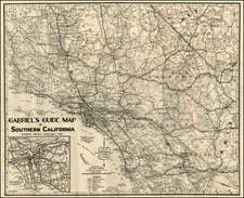 California Map By Jack J. Renie / S & H.B. Gabriel