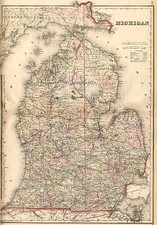 Midwest Map By O.W. Gray