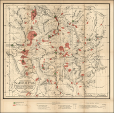 Rocky Mountains Map By United States GPO