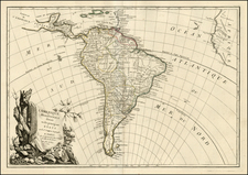 South America Map By Jean Janvier