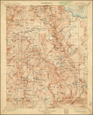 California Map By U.S. Geological Survey