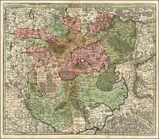 Europe, Poland, Russia and Baltic Countries Map By Matthaus Seutter