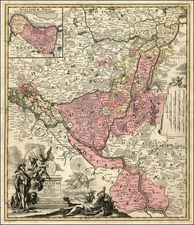 Norddeutschland Map By Johann Baptist Homann