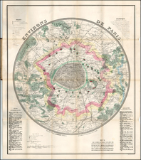 France Map By Auguste Logerot