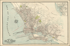 California Map By George F. Cram