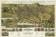 Plains and Rocky Mountains Map By American Publishing Co.