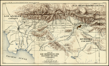 California Map By U.S. Department of Agriculture