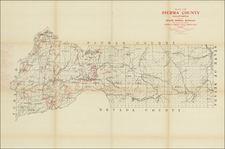 California Map By California State Mining Bureau