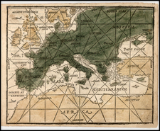 Europe and Mediterranean Map By Zacharias Heyns