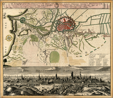 Poland, Balkans and Germany Map By Homann Heirs