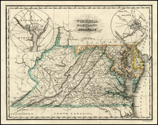 Mid-Atlantic and Southeast Map By Samuel Morse