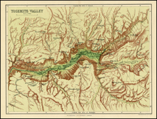 California Map By J.B. Lippincott