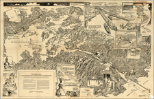 Central America Map By Panama Railroad Company