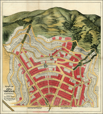 California Map By Schmidt Label & Litho. Co.