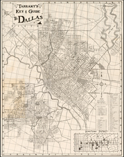 Texas Map By Lamar & Barton