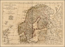 Baltic Countries and Scandinavia Map By Samuel Dunn