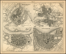 Netherlands and Scandinavia Map By G Heck