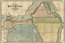 Canada Map By A.S. Woodburn / George Bishop & Co.