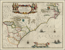 Southeast Map By Willem Janszoon Blaeu