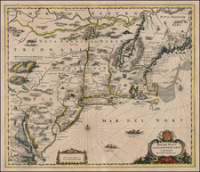 New England and Mid-Atlantic Map By Jan Jansson