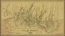 Hawaii and Hawaii Map By Hawaii Tourist Bureau