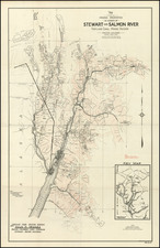 Alaska and Canada Map By Dalby Brooks Morkill