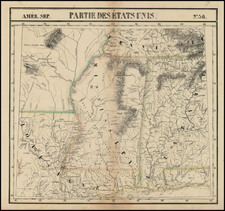 South and Southeast Map By Philippe Marie Vandermaelen