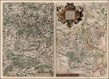 Germany Map By Abraham Ortelius