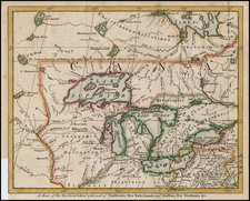 Midwest, Plains and Canada Map By London Magazine