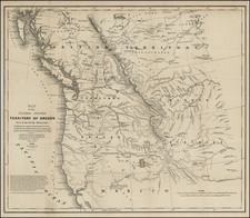 Rocky Mountains Map By Washington Hood