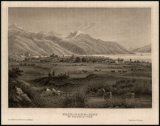 Southwest and Rocky Mountains Map By Bibliographische Institut