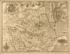 British Isles Map By John Speed