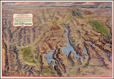 Southwest and California Map By Union Pacific Railroad Company