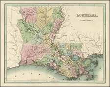 South Map By Thomas Gamaliel Bradford