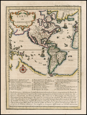 South America and America Map By Anonymous