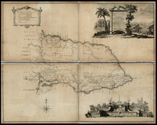 Caribbean Map By Thomas Craskell  &  James Simpson