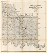 Plains and Southwest Map By United States Department of the Interior