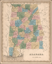 South Map By Thomas Gamaliel Bradford